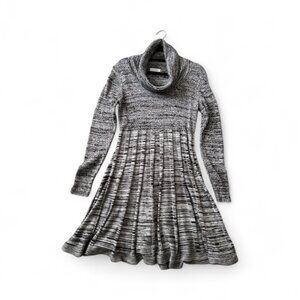 Calvin Klein Sweater Dress (Color: Black/White - Size: Large)
